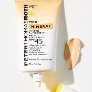 NIB -- Peter Thomas Roth Max Mineral Naked SPF 45 Protective Lotion